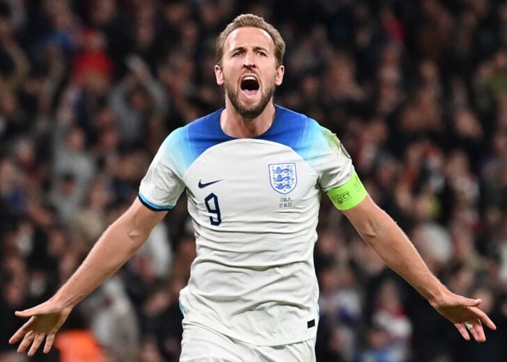 Kane delighted to break Charlton's record Lions' top scorer at Wembley